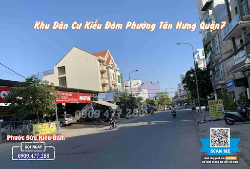 Khu Kiều Đàm đường Trần Xuân Soạn quận 7